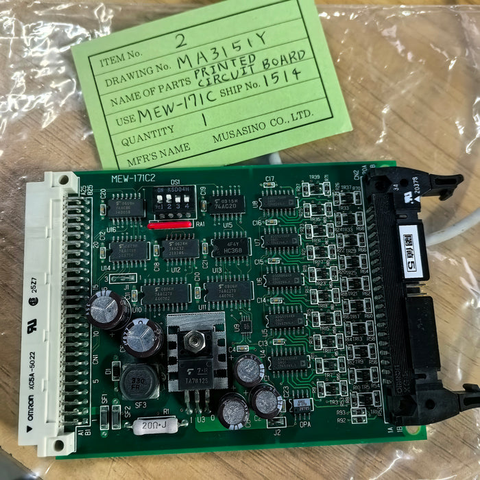 MUSASINO MEW-171C circuit board