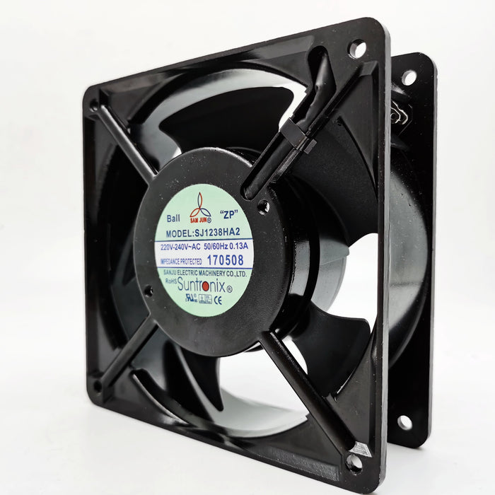 SANJU SJ1238HA2 120*120*38 mm 220-240V AC 0.13A axial Cooling Fan metal frame
