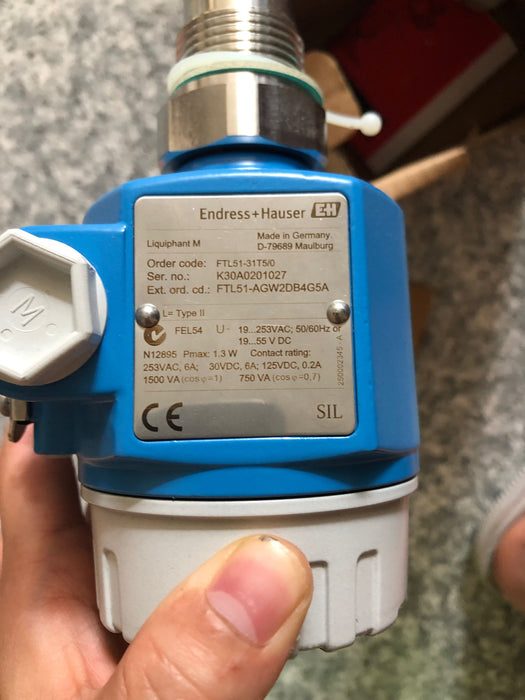 Endress+Hauser FTL51-31T5/0 FTL51-AGW2DB4G5A Level Switch