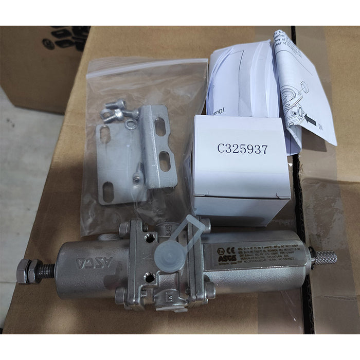 ASCO 342 Series Stainless Steel Filter Regulator with Pressure Gauge 342A820BGMB