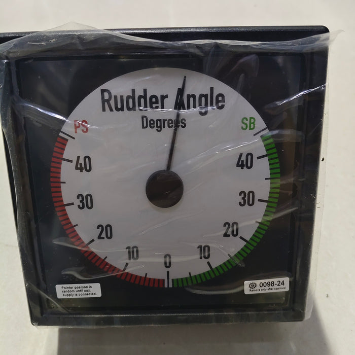 DEIF XL144 45-0-45 4-20MA Rudder Angle Gauge