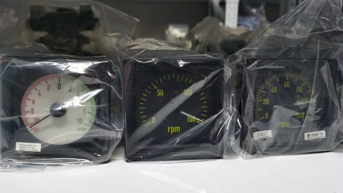 XL192 XL144 XL96 BW144 BW192 Marine Main Engine Tachometer, Rudder Angle Indicator