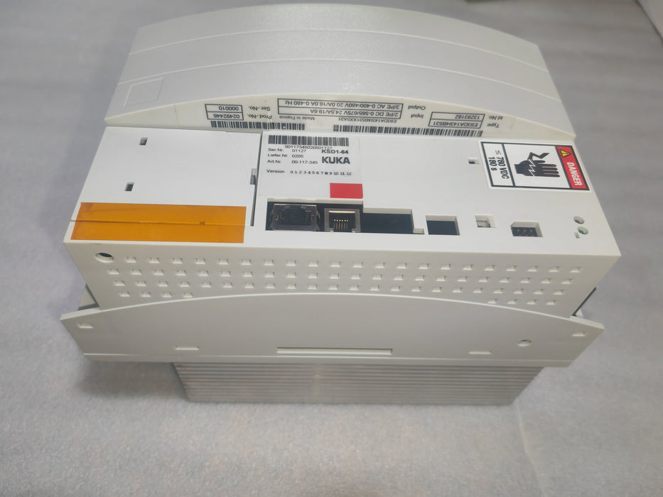KUKA KSD1-64 00-117-345 Server Driver Amplifier