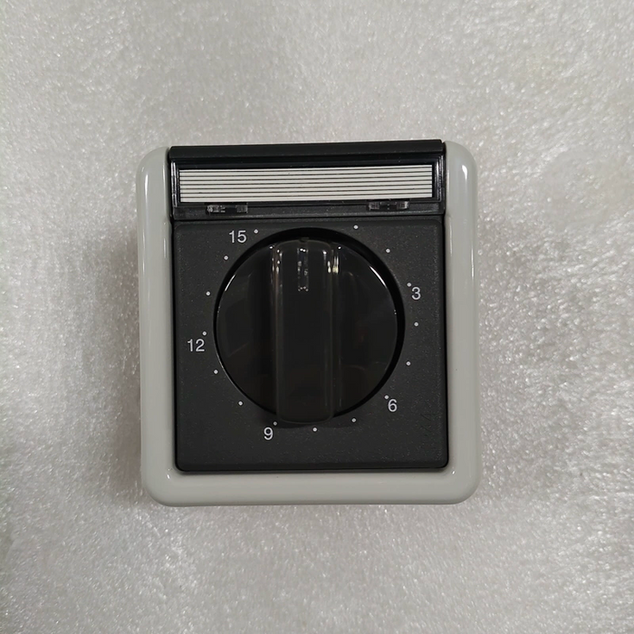 Gira 032030 Timer Switch 15 Minutes Water-Protected Surface-Mounted Grey
