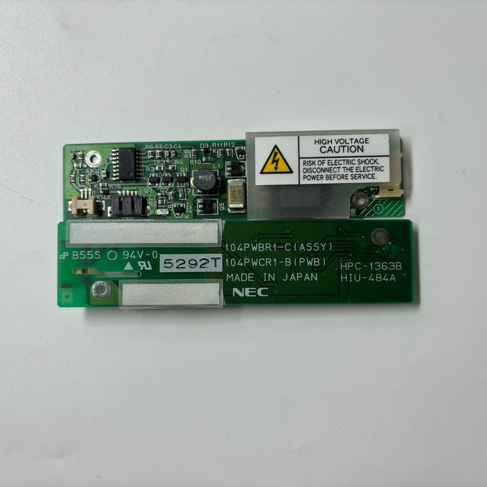 NEC 104PWBR1-B LCD Inverter