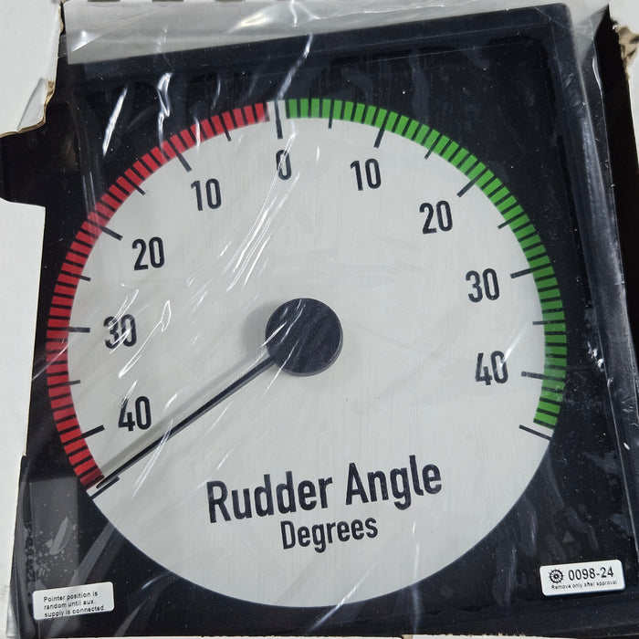 XL192 45-0-45 rudder angle meter