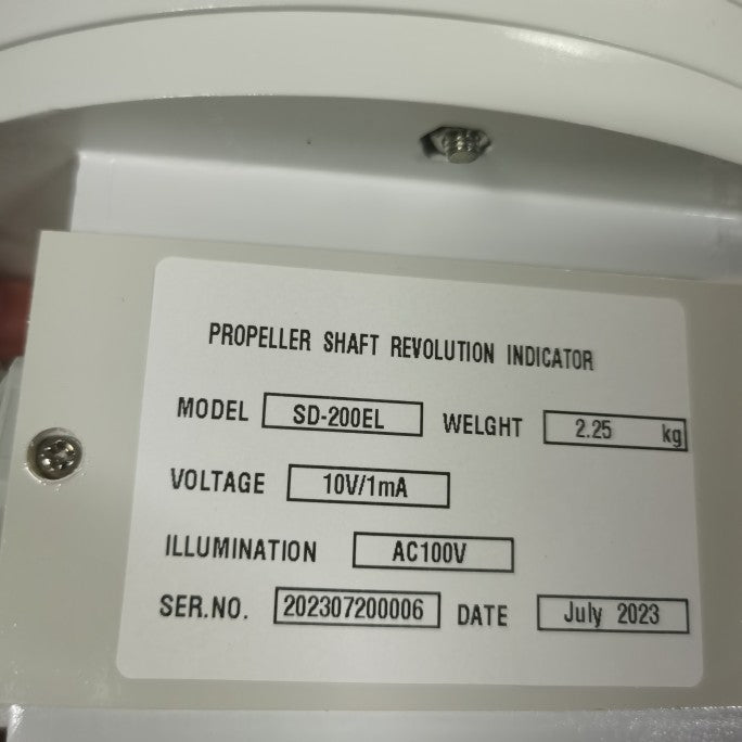 SD-200EL Marine Main Engine Tachometer