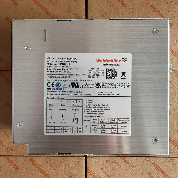 WEIDMULLER 1370050010 Uninterrupted Power Supply