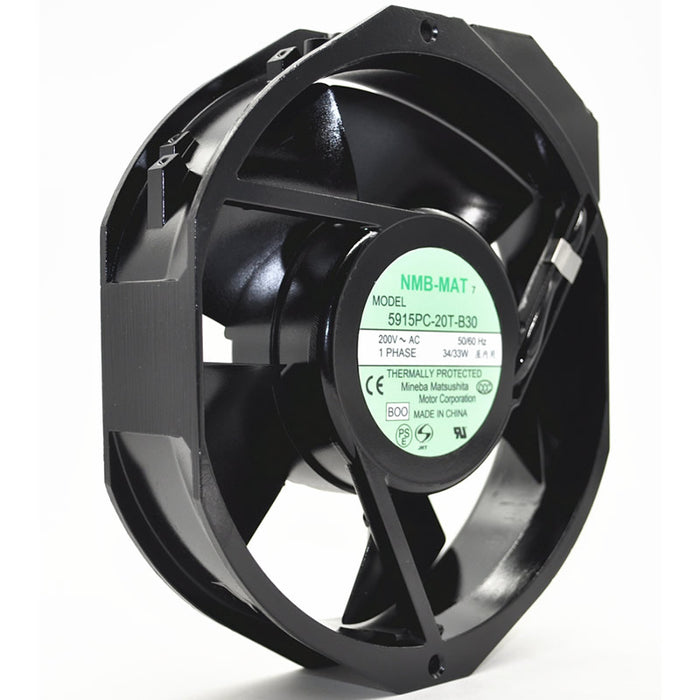 NMB-MAT MODEL 5915PC-20T-B30 FAN 200V-AC 50/60HZ