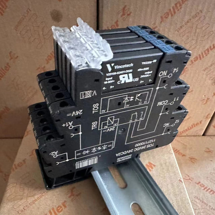 Weidmüller semiconductor relay TOS 24VDC 24VDC2A solid-state relay 1127170000 24VDC
