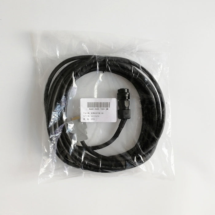 Fanuc A660-2005-T506-15M Encoder Cable Straight Connectors 15M 2 years warranty