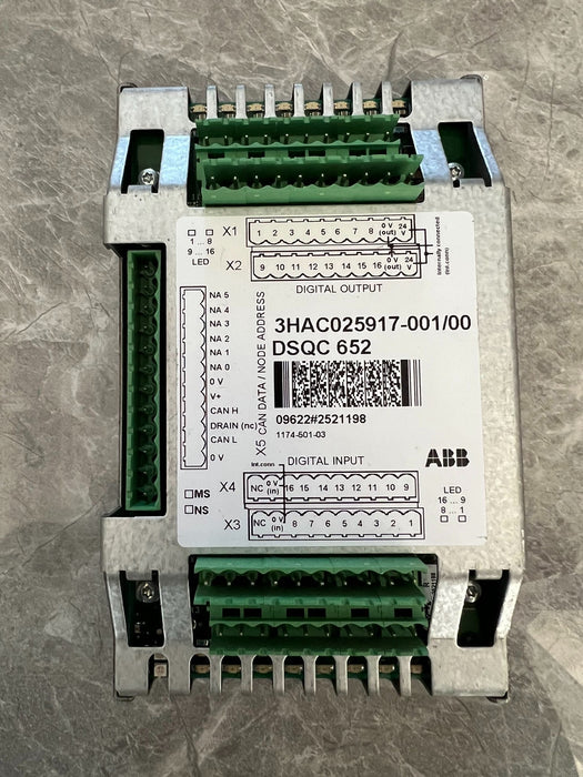 ABB 3HAC025917-001/00 DSQC652 With Fast Delivery