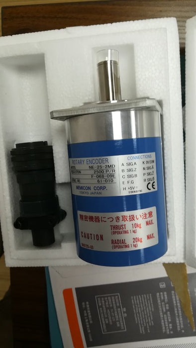 1PCS NEW NE-25-2MD-F-068-09E Encoder NEMICON FedEx or DHL or UPS