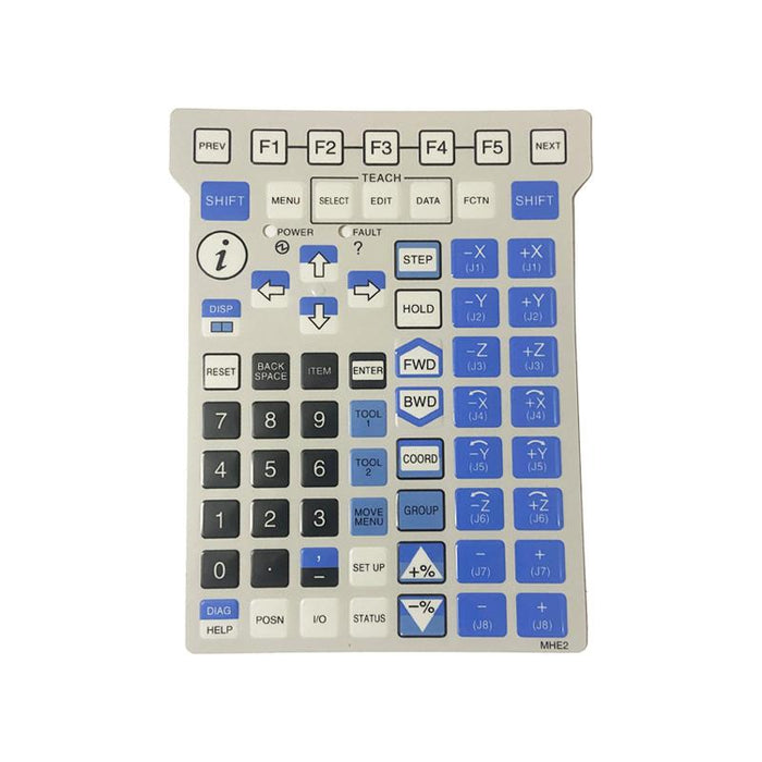 Mhe2 membrane keysheet keypad keyboard button for Fanuc I pendant mhe2 teach