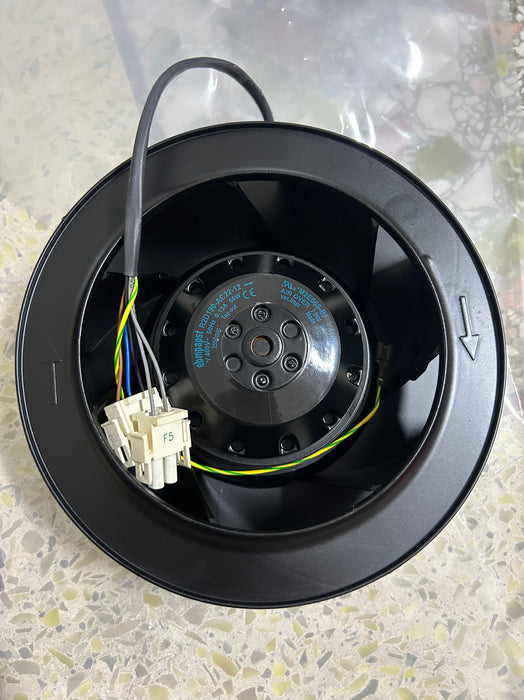 EBM-Papst R2D190-AC22-12 AC Motorized Impeller Ball Bearing 400V 0.13A/0.11A 56W/62W 2550RPM/2770RPM Flange Mount