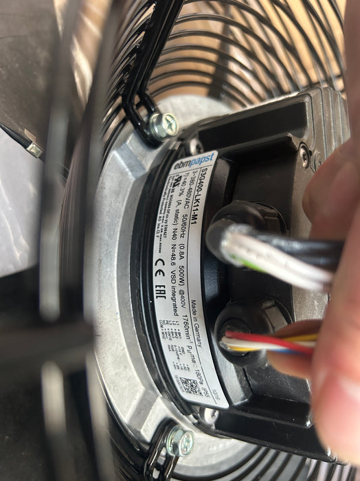 S3G400-LK11-M1 380V-480V 0.8A 500W 1760 rpm cooling fan